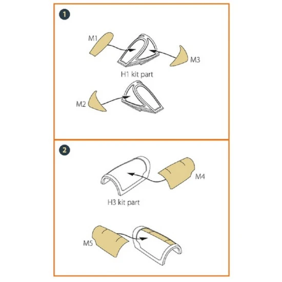 Clear Prop CPA72031 - 1/72 Nanchang Q-5 - Trumpeter (all versions) painting mask