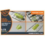 Clear Prop CPA72037 - 1/72 F-89 D/J (REVELL) painting mask yellow kabuki paper