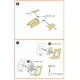 Clear Prop CPA72037 - 1/72 F-89 D/J (REVELL) painting mask yellow kabuki paper