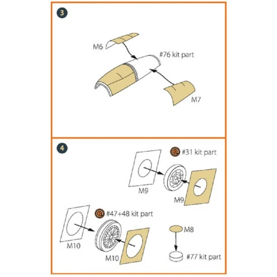 Clear Prop CPA72039 - 1/72 F-16 single seater for REVELL kit painting mask