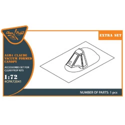 Clear Prop CPA72041 - 1/72 A5M4 Claude vacuum formed canopy for plastic model