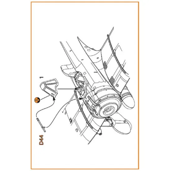 Clear Prop CPA72041 - 1/72 A5M4 Claude vacuum formed canopy for plastic model