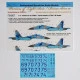 Foxbot 48-068 1/48 Numbers for Su-27UBM-1 decal for aircraft plastic model Foxbot 48-068 1/48 Numbers for Su-27UBM-1 decal for aircraft plastic model