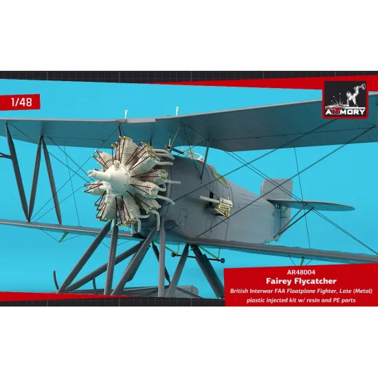 Armory Ar48004 - 1/48 Fairey Flycatcher, British Interwar Faa Floatplane Fighter