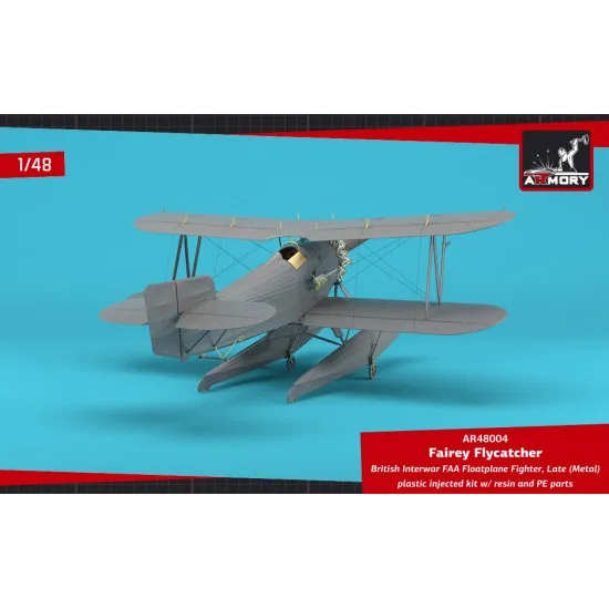 Armory Ar48004 - 1/48 Fairey Flycatcher, British Interwar Faa Floatplane Fighter