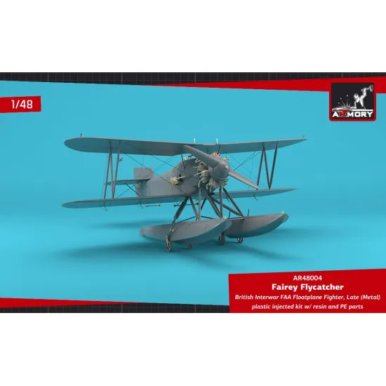 Armory Ar48004 - 1/48 Fairey Flycatcher, British Interwar Faa Floatplane Fighter