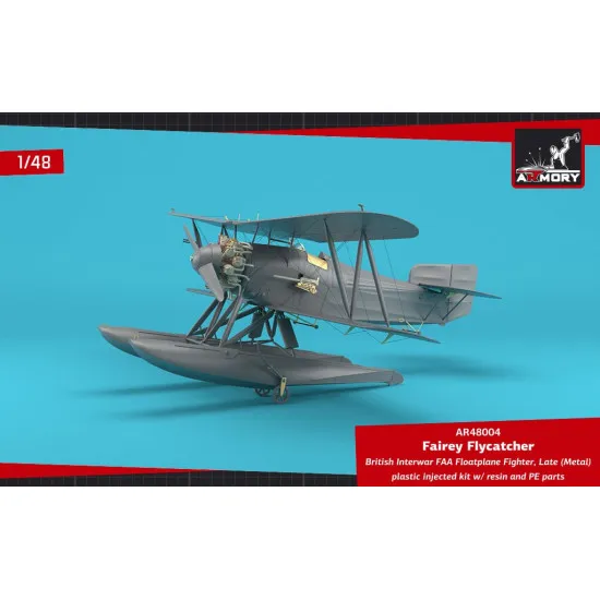 Armory Ar48004 - 1/48 Fairey Flycatcher, British Interwar Faa Floatplane Fighter