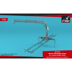 Armory AR72403 - 1/72 IM-55 telescopic boom, for russian modern trucks model kit