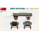 Miniart 35317 - 1/35 scale German Tractor D8506 With Cargo Trailer WWII model