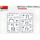 Miniart 35332 - 1/35 scale British tank crew. Special edition scale plastic kit