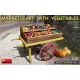 Miniart 35623 - 1/35 scale Market Cart with Vegetables model plastic kit