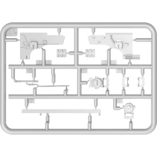 Miniart 37066 - 1/35 scale T-54 late transmission set plastic model kit