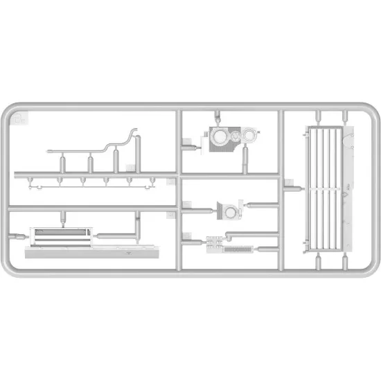 Miniart 37066 - 1/35 scale T-54 late transmission set plastic model kit