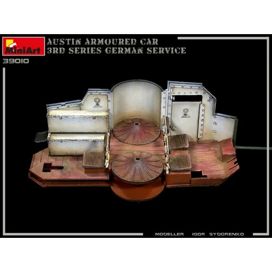 Miniart 39010 - 1/35 Austin Armoured car 3RD Series german austro-hungarian
