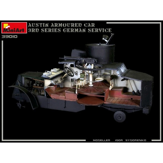Miniart 39010 - 1/35 Austin Armoured car 3RD Series german austro-hungarian