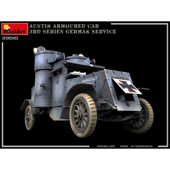 Miniart 39010 - 1/35 Austin Armoured car 3RD Series german austro-hungarian
