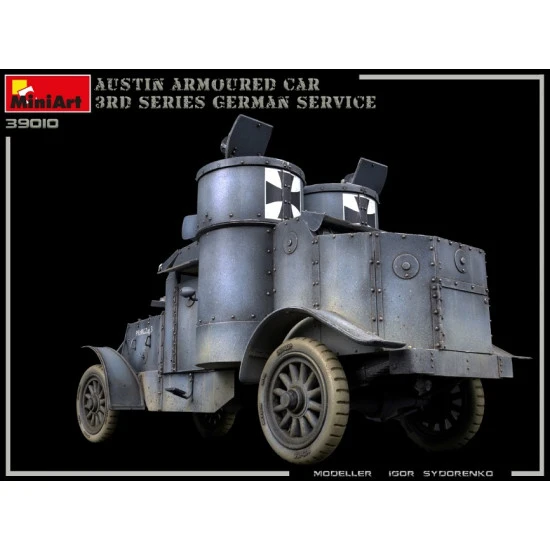 Miniart 39010 - 1/35 Austin Armoured car 3RD Series german austro-hungarian