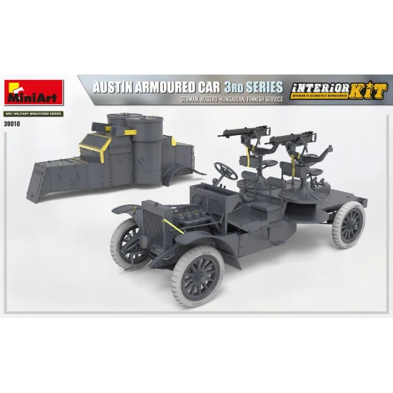 Miniart 39010 - 1/35 Austin Armoured car 3RD Series german austro-hungarian