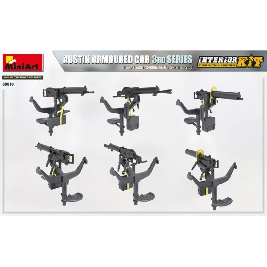 Miniart 39010 - 1/35 Austin Armoured car 3RD Series german austro-hungarian