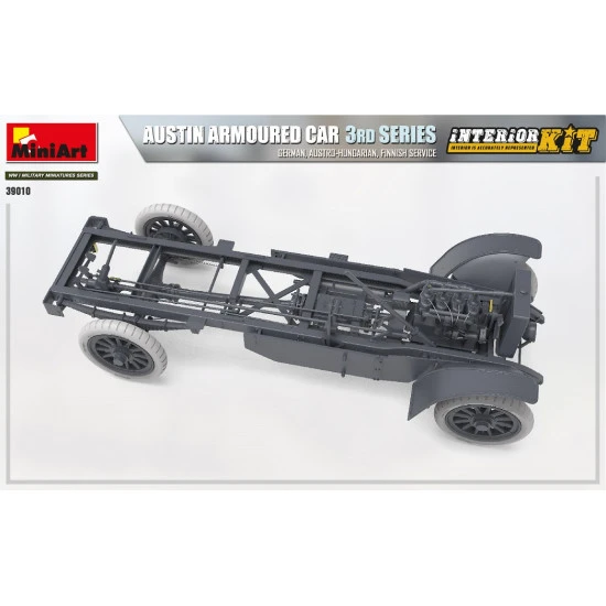 Miniart 39010 - 1/35 Austin Armoured car 3RD Series german austro-hungarian