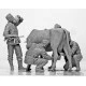 Operation Milkman 3 Germans with Cow 1/35 Master Box 3565