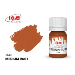 ICM 1049 - Acrylic paint, Medium Rust. Volume, ml: Waterproof