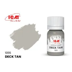 ICM 1055 - Acrylic paint, Deck Tan. Volume, ml: Waterproof