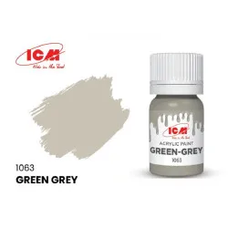 ICM 1063 - Acrylic paint, Green-Grey. Volume, ml: Waterproof