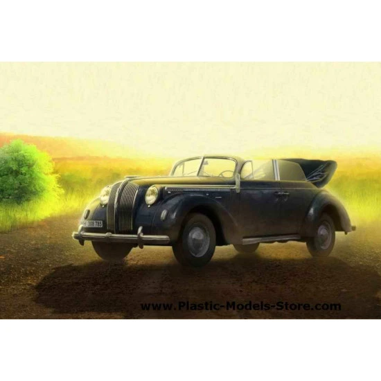 Admiral Cabriolet, WWII German Staff Car WWII 1/35 ICM 35471 Admiral Cabriolet, WWII German Staff Car WWII 1/35 ICM 35471