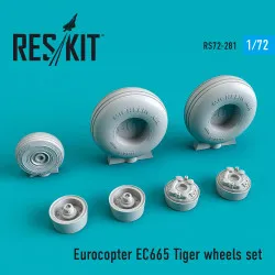 Reskit RS72-0281 - 1/72 EC665 Tiger wheels set for plastic model kit