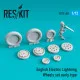 Reskit RS72-0301 - 1/72 EE Lightning Wheels set early type for scale model kit