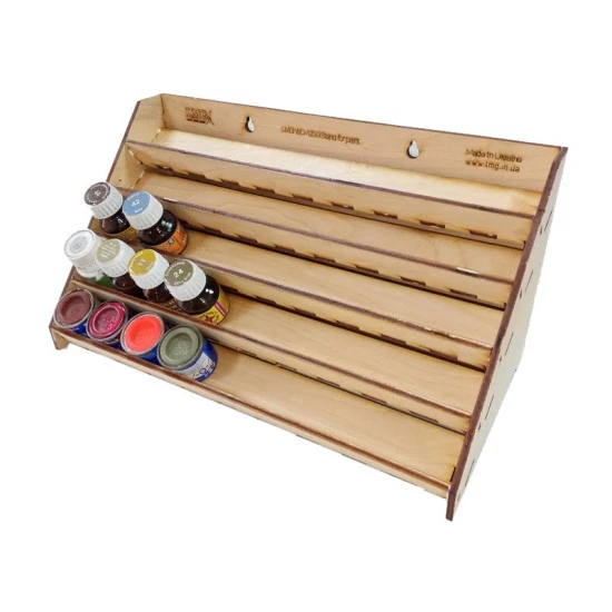 LMG WO-1233 Paint stand for 60 containers with a diameter of 30 mm, LMG