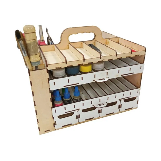 LMG WO-40 Portable workplace, Laser Model Graver, size is 300 * 300 * 250 mm