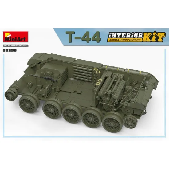 Miniart 35356 - 1/35 Soviet medium tank T-44 with interior scale model kit