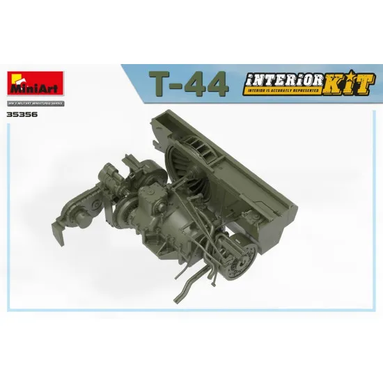 Miniart 35356 - 1/35 Soviet medium tank T-44 with interior scale model kit