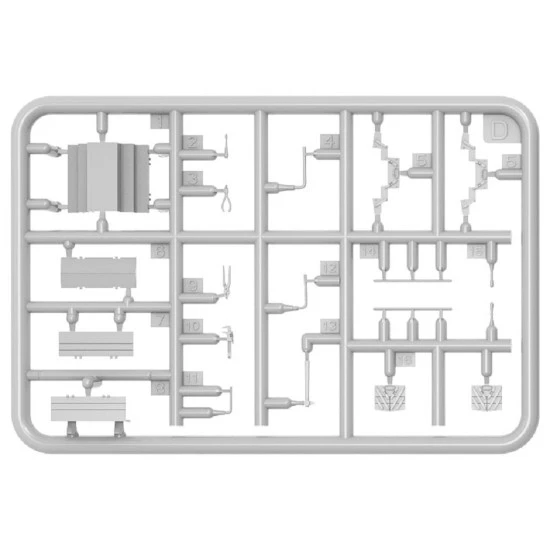 Miniart 35331 - 1/35 Maybach HL 120 engine for Panzer III / IV with repair crew