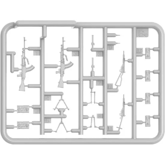 Miniart 35361 - 1/35 British armament and equipment for tankers and infantry