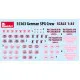 Miniart 35363 - 1/35 German self-propelled gun crew scale model kit