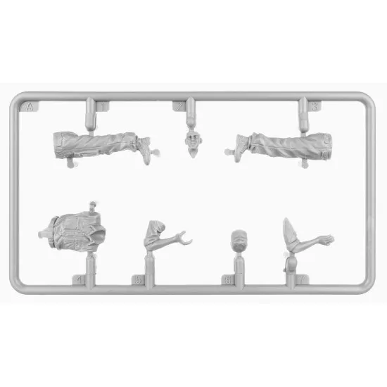 Miniart 35363 - 1/35 German self-propelled gun crew scale model kit