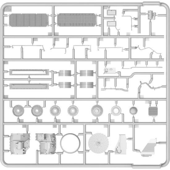 Miniart 37073 - 1/35 Transmission for the T-55 / T-55A tank scale model kit