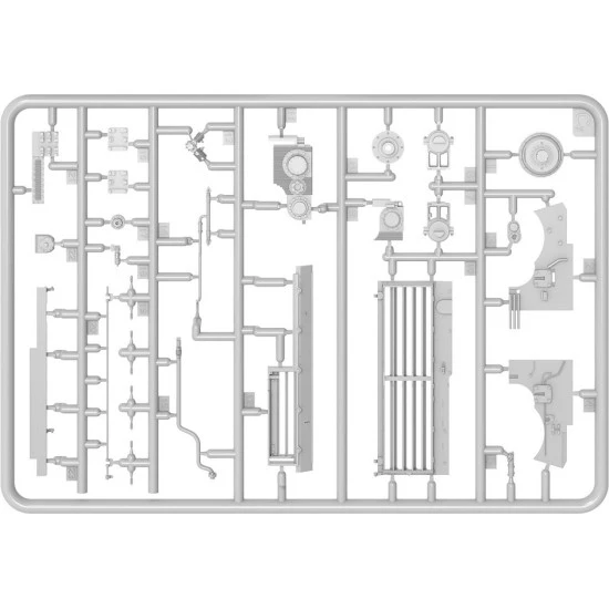 Miniart 37073 - 1/35 Transmission for the T-55 / T-55A tank scale model kit