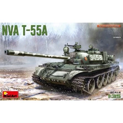 Miniart 37083 - 1/35 Medium tank NVA T-55A scale plastic model kit