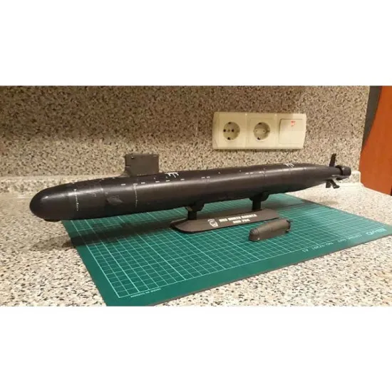 Paper Model Kit USS North Dakota (SSN-784), 1/200 scale, Orel 319 Navy USSR 2014