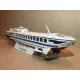 Paper Model Kit River motor ship pr.340E Raketa, 1/100 Orel 321, Civilian