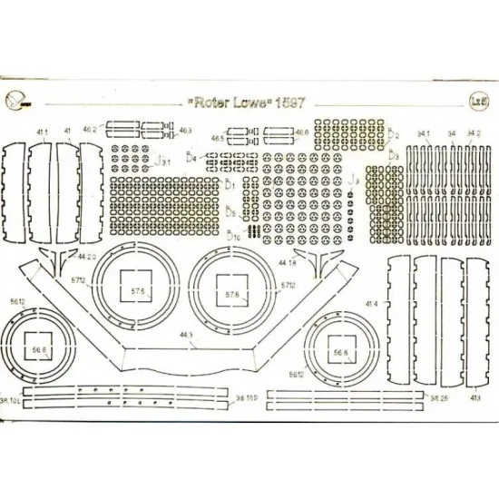 Laser Cutting Orel 312/2 for Galleon 