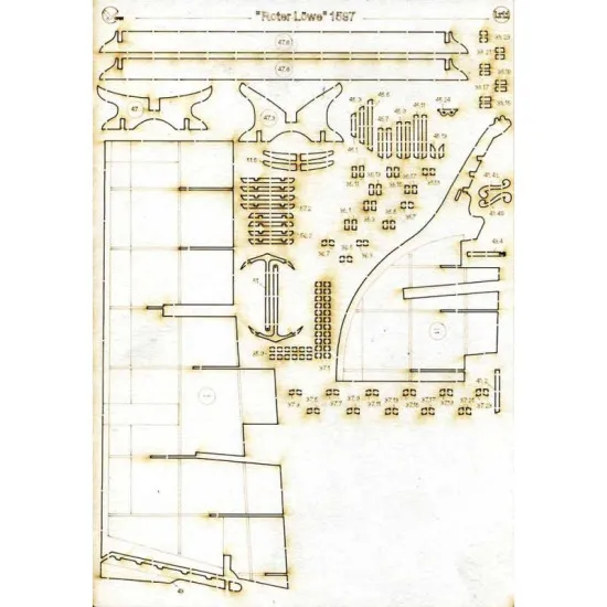 Laser Cutting Orel 312/2 for Galleon 