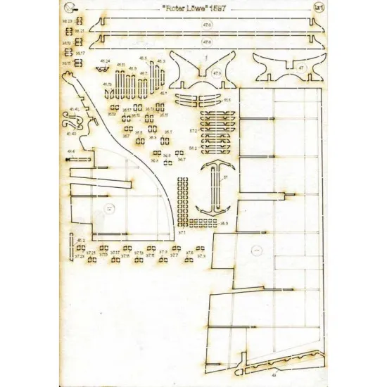 Laser Cutting Orel 312/2 for Galleon 