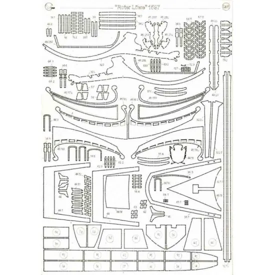Laser Cutting Orel 312/2 for Galleon 
