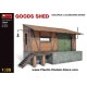 Goods Shed - Railway Storage 1/35 Miniart 35554 Goods Shed - Railway Storage 1/35 Miniart 35554
