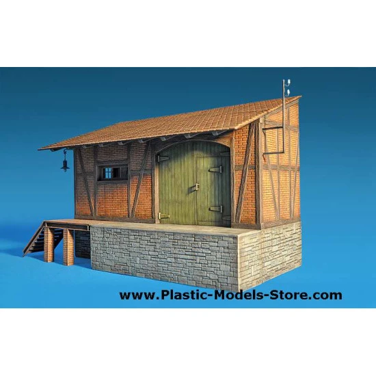 Goods Shed - Railway Storage 1/35 Miniart 35554 Goods Shed - Railway Storage 1/35 Miniart 35554